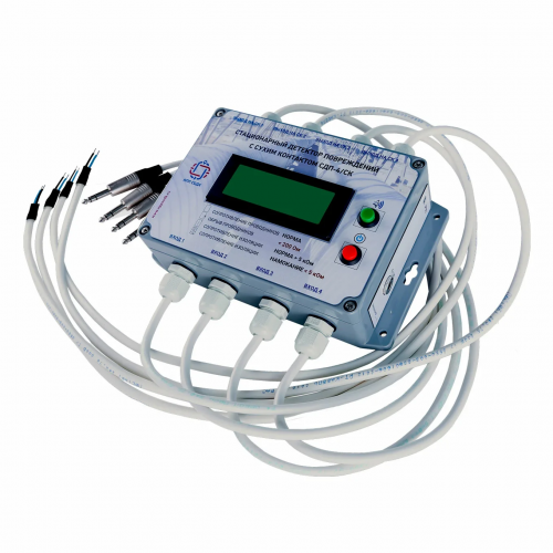 Детектор повреждений стационарный четырехканальный с сухим контактом ДПС-4АМ/СК ГОСТ Р 56380-2021 в Орле