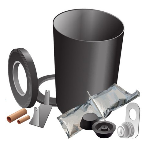 Комплект изоляции стыков в полиэтиленовой оболочке КЗС(э) 426х560х700 мм ГОСТ 30732-2020