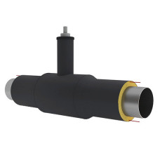 Кран шаровой ППУ ПЭ тип 1 Ст3сп LD 25х4х1900 мм ГОСТ 3262-75