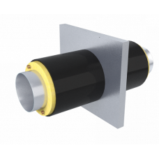 Опора неподвижная ППУ вариант Б тип 1 Ст3сп 26,8х2,8х225х16х1100х125х400 мм ГОСТ 3262-75