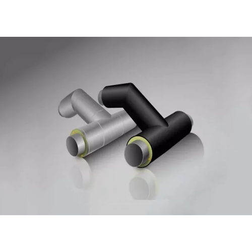 Тройниковое ответвление стальное ППУ ОЦ тип 2 Ст3сп 48х3,5х42,3х3,5х1200х730 мм ГОСТ 3262-75