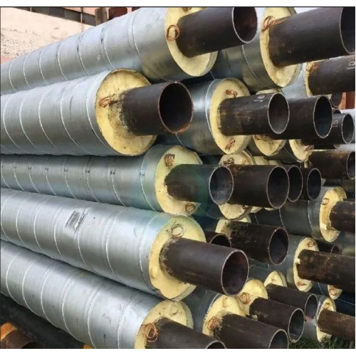 Труба в ППУ изоляции стальная в полиэтиленовой оболочке тип 1 Ст10 Ду76 76х3х140х3х29 мм ГОСТ 10705-80